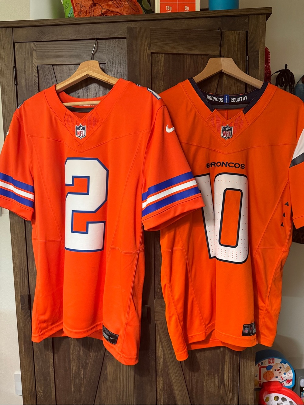 Denver Broncos Jerseys Nix #10 Surtain II #2 from NFL Fanatics